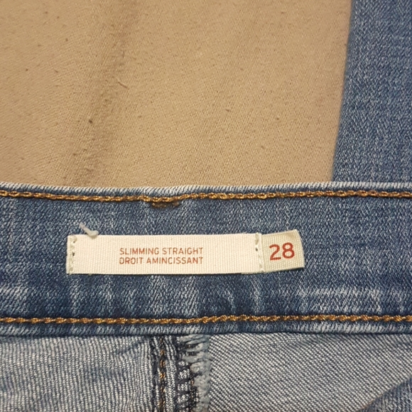 Women's Levi's slimming straight jeans - Picture 2 of 3